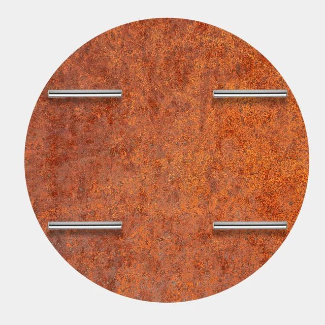 Arteflame 40 Corten Steel Fire Pit Cover - Heavy Duty Protection - Grand Alfresco