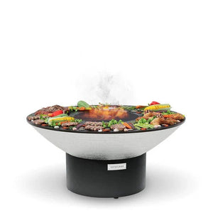 Arteflame Xxl 40 Platinum Edition Fire Pit With Cooktop - Grand Alfresco