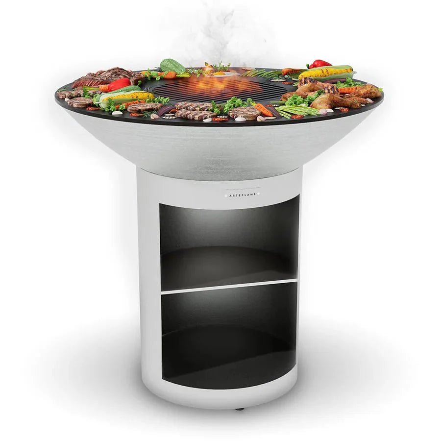 Arteflame Xxl 40 Platinum Edition Grill - Classic Storage Base - Grand Alfresco