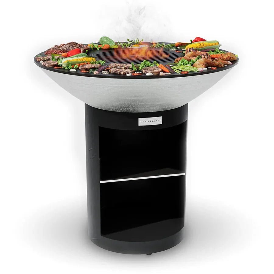 Arteflame Xxl 40 Platinum Edition Grill - Classic Storage Base - Grand Alfresco