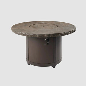 Beacon Round Gas Fire Pit Table - Grand Alfresco