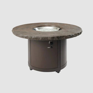 Beacon Round Gas Fire Pit Table - Grand Alfresco