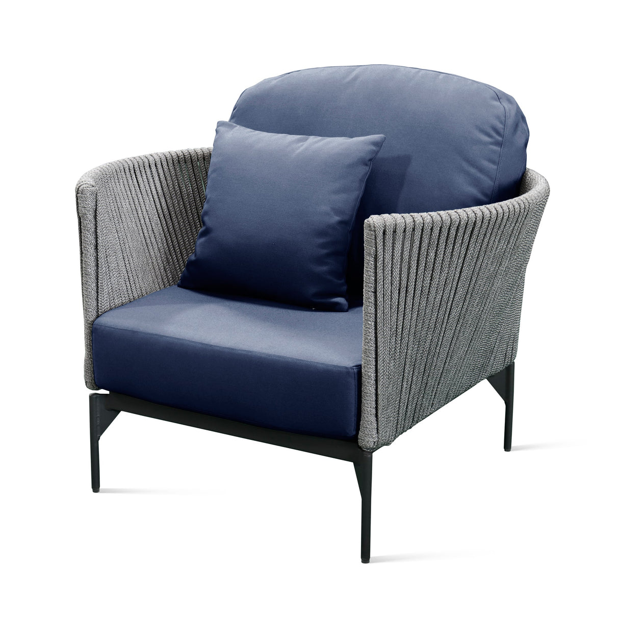 Boston Armchair with Sunbrella Cushion - Grand Alfresco