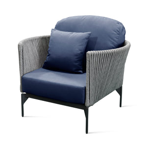 Boston Armchair with Sunbrella Cushion - Grand Alfresco