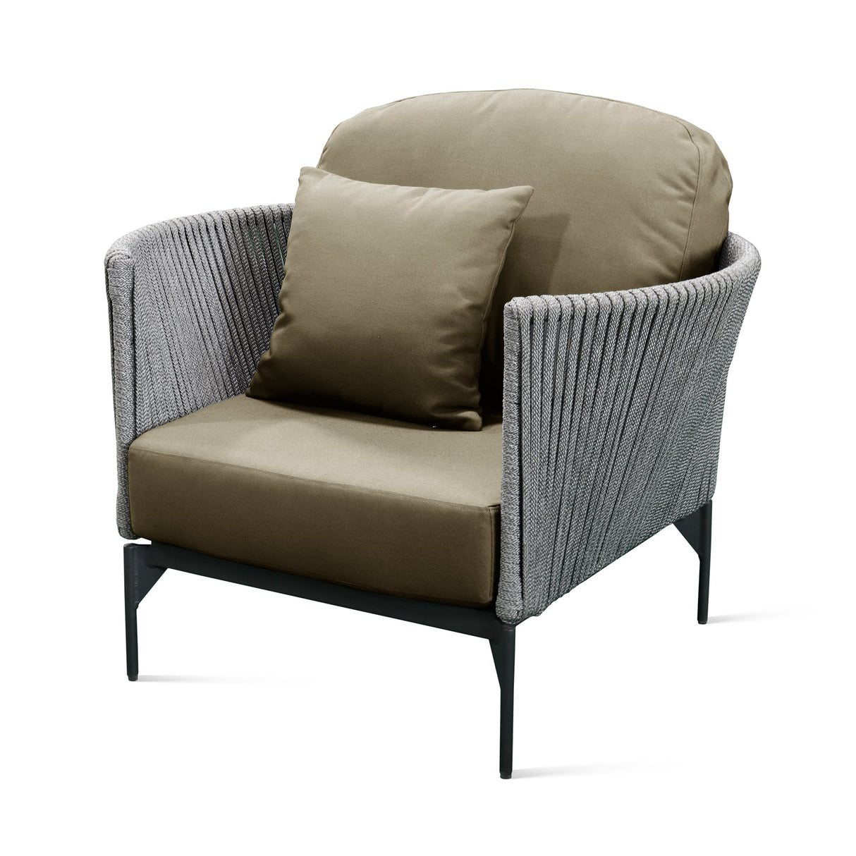 Boston Armchair with Sunbrella Cushion - Grand Alfresco