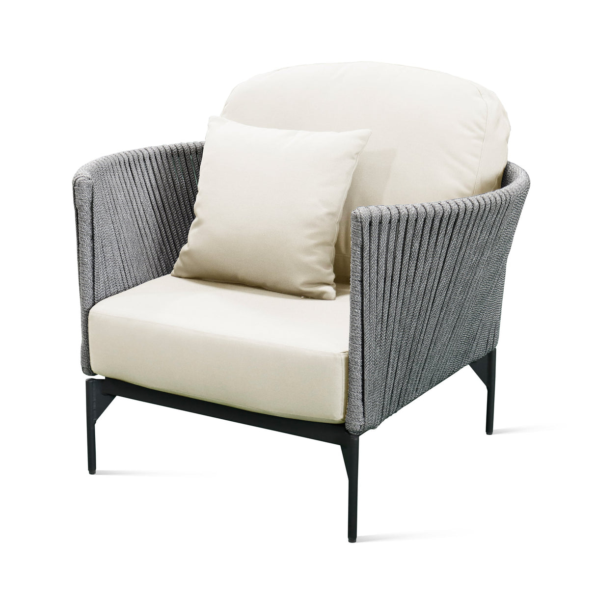 Boston Armchair with Sunbrella Cushion - Grand Alfresco