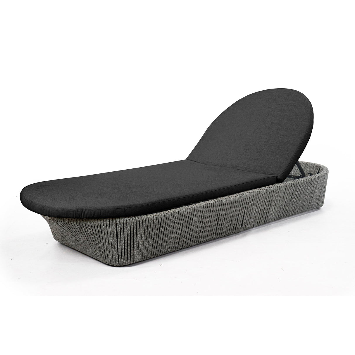 Boston Chaise Lounger with Sunbrella Cushion - Grand Alfresco