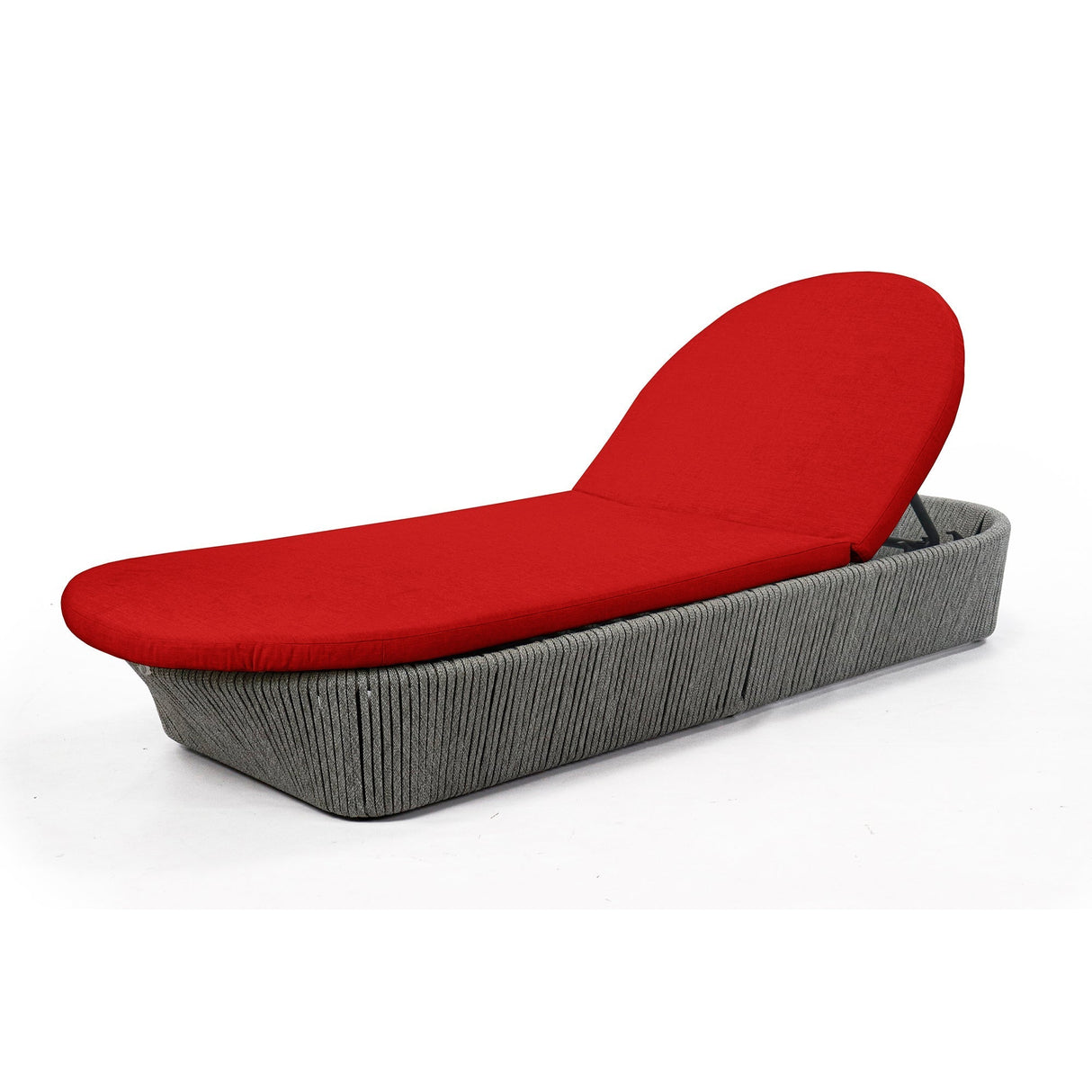 Boston Chaise Lounger with Sunbrella Cushion - Grand Alfresco