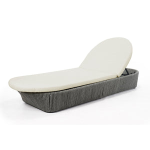 Boston Chaise Lounger with Sunbrella Cushion - Grand Alfresco