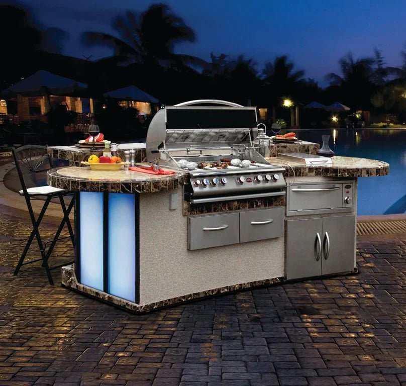 Cal Flame 2 in 1 Oven Built In Steel Warmer & Pizza Oven BBQ14967E - Grand Alfresco