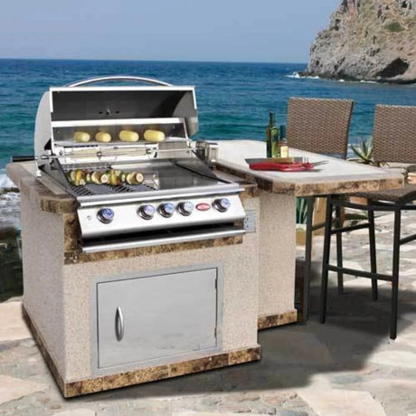 Cal Flame 4 Ft. BBQ Island BBK - 402 - Grand Alfresco