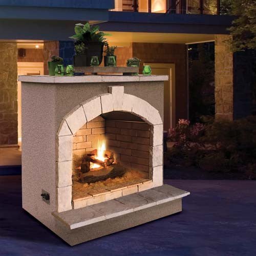 Cal Flame 48 inch Outdoor Fireplace FRP - 906 - 2 - Grand Alfresco