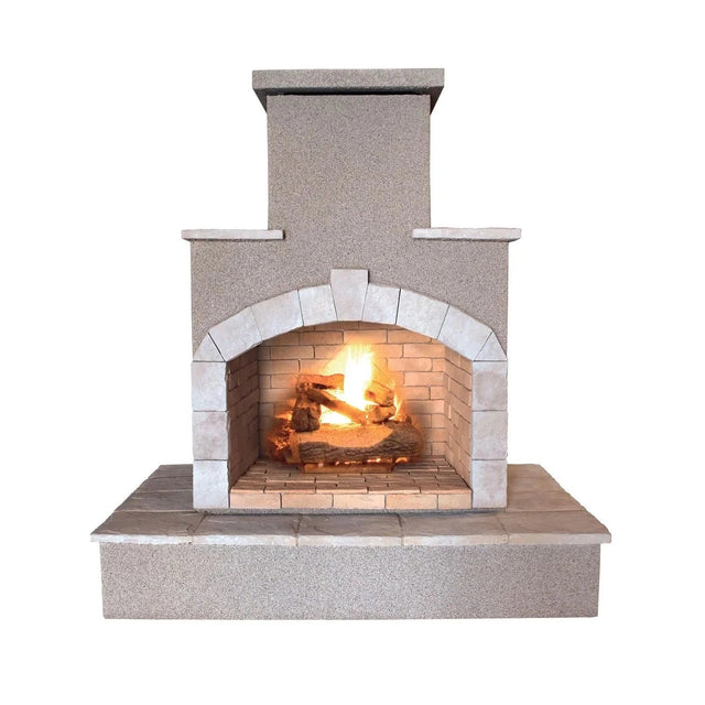 Cal Flame 78 inch Outdoor Fireplace FRP - 908 - 3 - Grand Alfresco