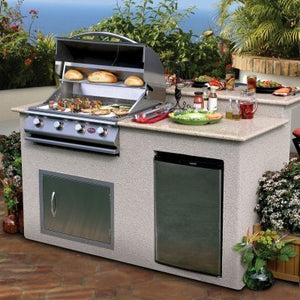 Cal Flame Customizable 6 Foot BBQ Island Pavilion PV6016 - Grand Alfresco