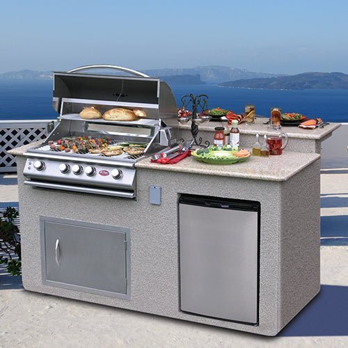 Cal Flame Customizable 6 Foot BBQ Island Pavilion PV6016 - Grand Alfresco