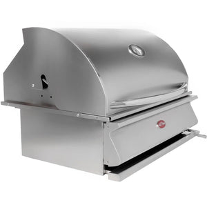 Cal Flame G Series 32 Inch Built - In Charcoal Grill BBQ18G870 - Grand Alfresco