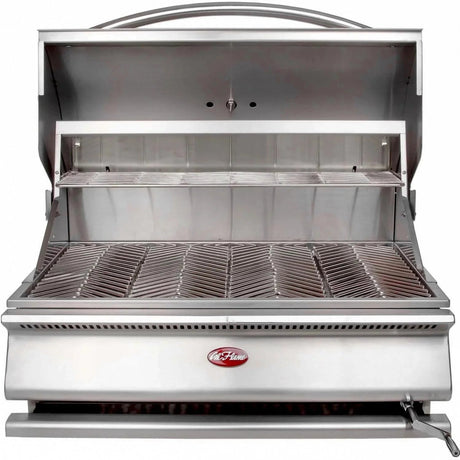 Cal Flame G Series 32 Inch Built - In Charcoal Grill BBQ18G870 - Grand Alfresco