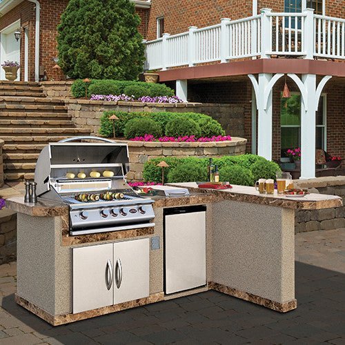 Cal Flame Outdoor BBQ Island LBK - 830 R/L - Grand Alfresco