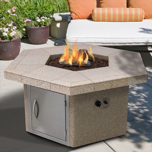 Cal Flame Outdoor Fire Pit 55 inch FPT - H401M - Grand Alfresco