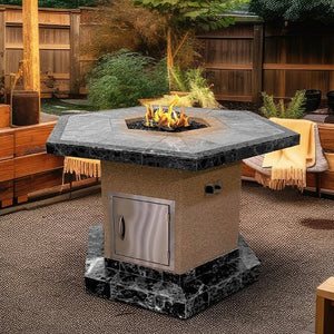 Cal Flame Outdoor Fire Pit 60 inch FPT - H1050T - Grand Alfresco