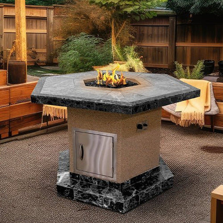 Cal Flame Outdoor Fire Pit 60 inch FPT - H1050T - Grand Alfresco