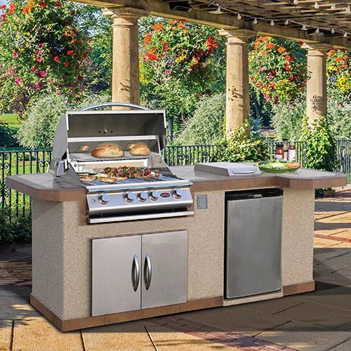 Cal Flame Outdoor Kitchen BBQ Island BBK - 820 - R/L - Grand Alfresco