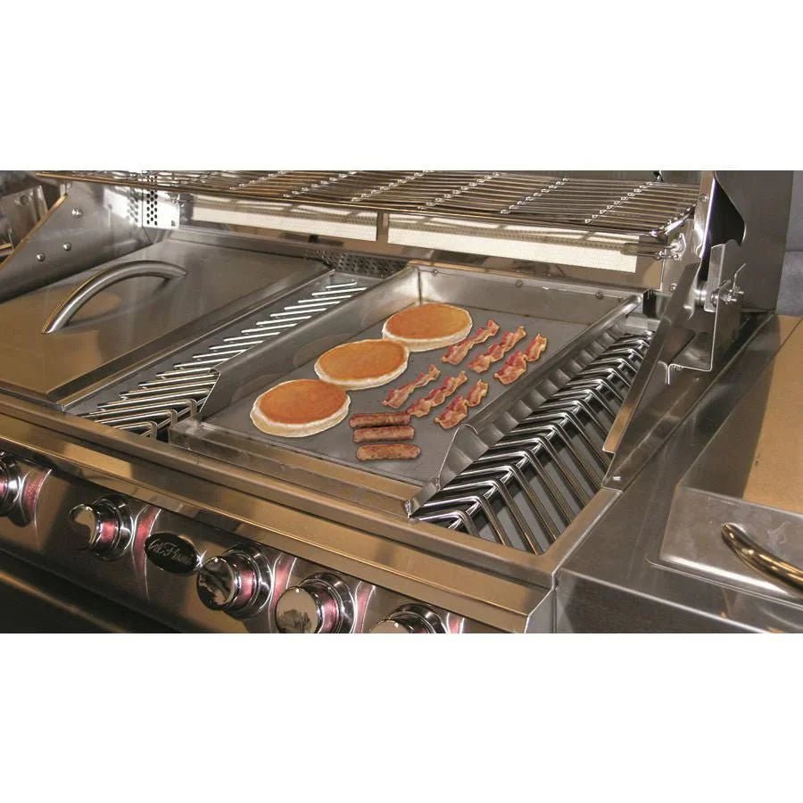 Cal Flame P4 32 Inch 4 Burner Built - In Grill with Rotisserie, Griddle BBQ19P04 - Grand Alfresco