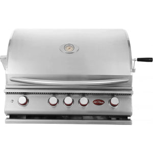 Cal Flame P4 32 Inch 4 Burner Built - In Grill with Rotisserie, Griddle BBQ19P04 - Grand Alfresco