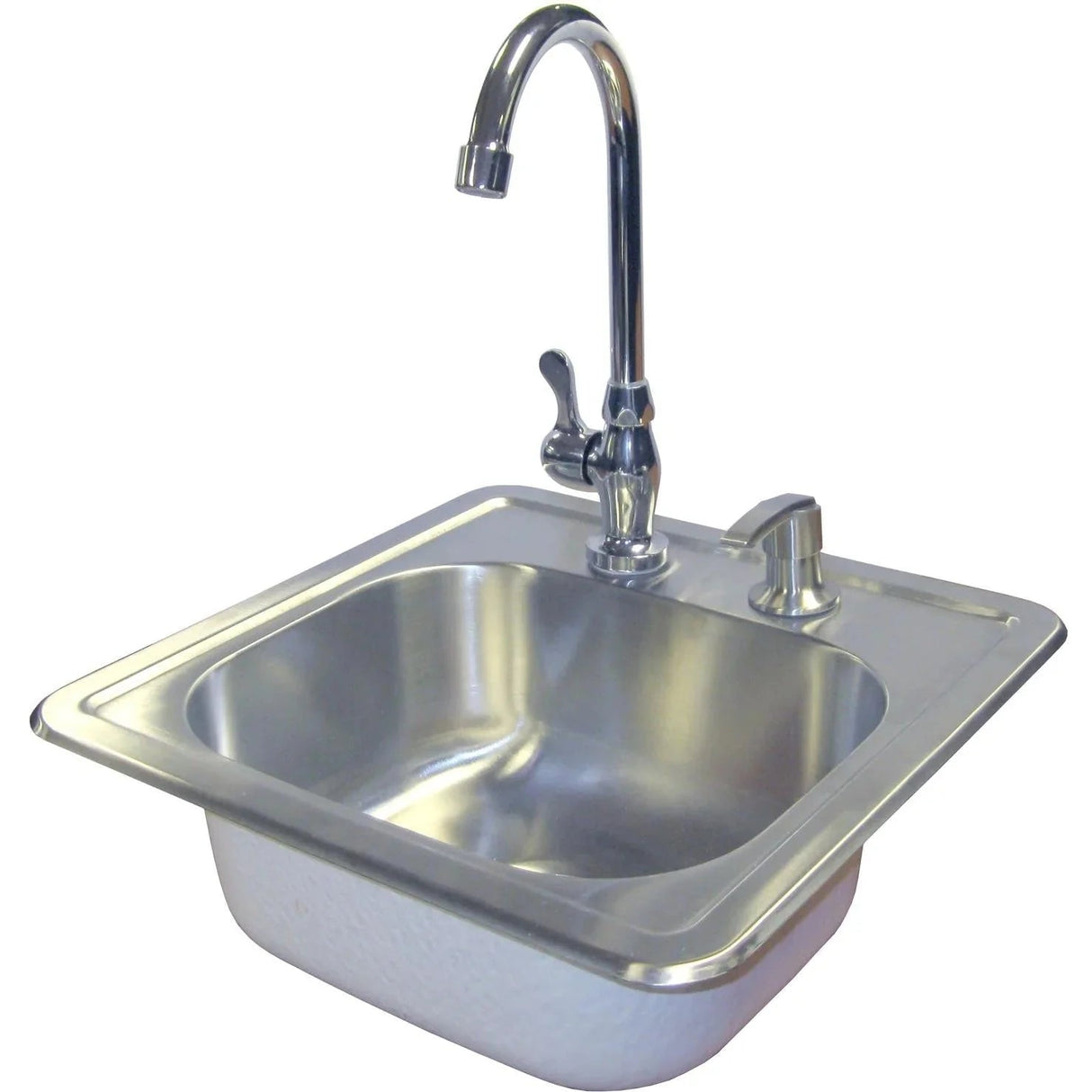 Cal Flame Stainless Steel Sink with Faucet & Soap Dispenser BBQ11963 - Grand Alfresco