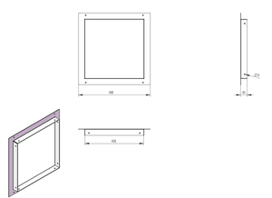 Connection Flange - Grand Alfresco