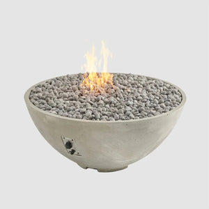 Cove Edge Round Gas Fire Pit Bowl 42" - Grand Alfresco