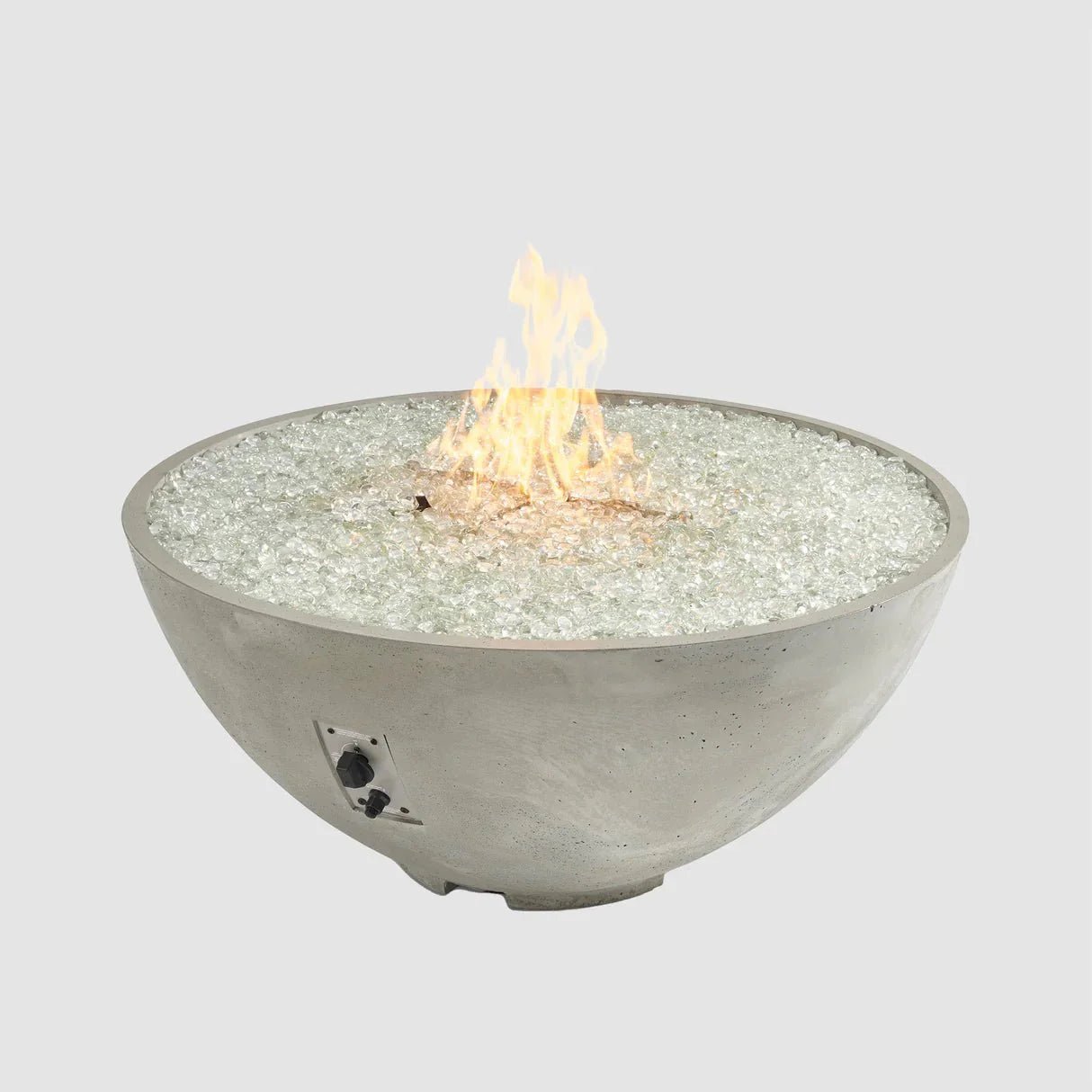 Cove Edge Round Gas Fire Pit Bowl 42" - Grand Alfresco