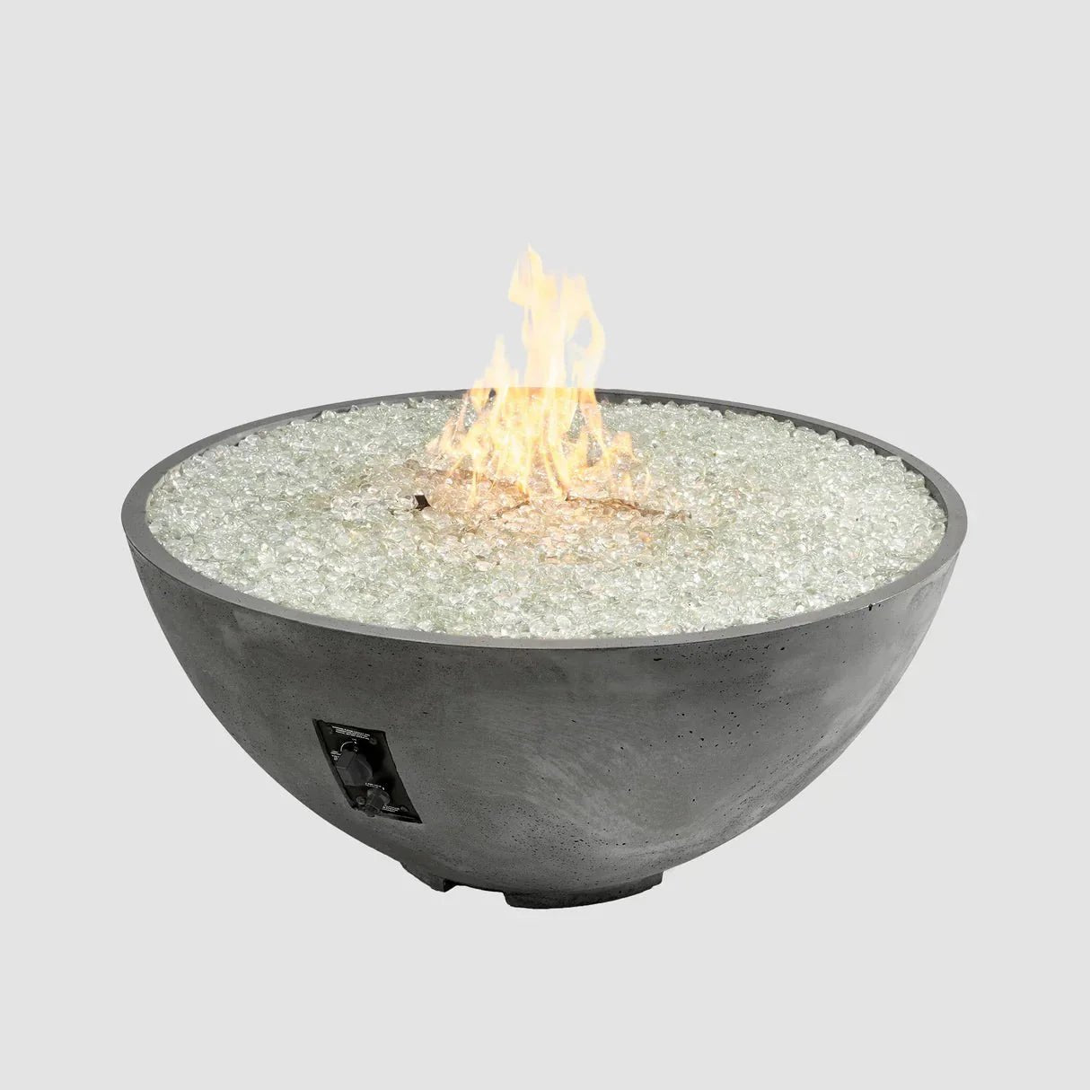 Cove Edge Round Gas Fire Pit Bowl 42" - Grand Alfresco