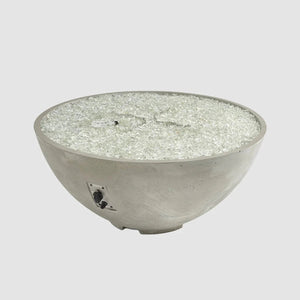 Cove Edge Round Gas Fire Pit Bowl 42" - Grand Alfresco