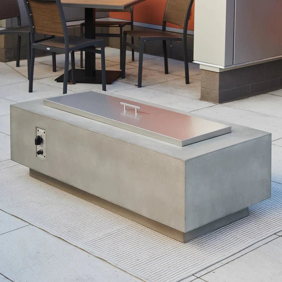 Cove Linear Gas Fire Pit Table 54" - Grand Alfresco