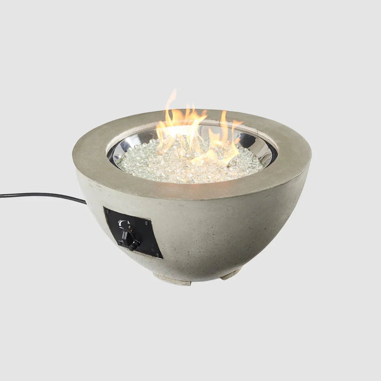 Cove Round Gas Fire Pit Bowl 29" - Grand Alfresco