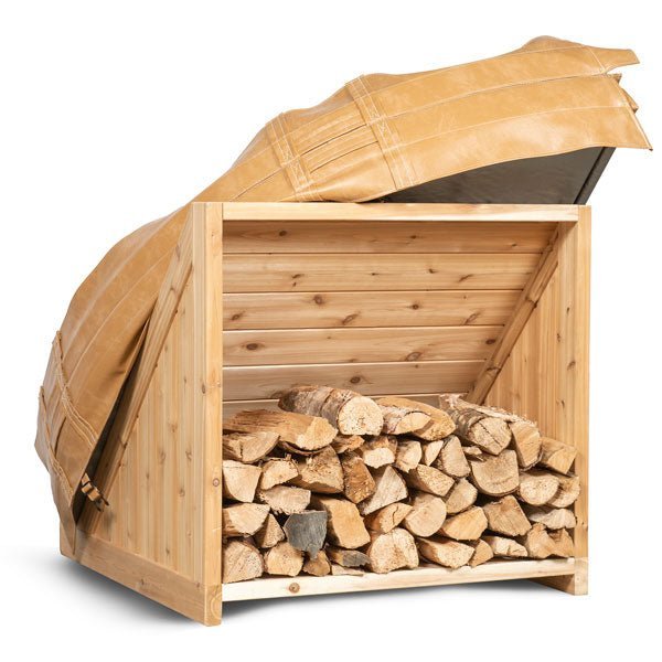 Cover Stand with Firewood Storage - Grand Alfresco