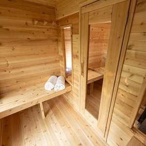 CT Georgian Cabin Sauna with Changeroom - Grand Alfresco