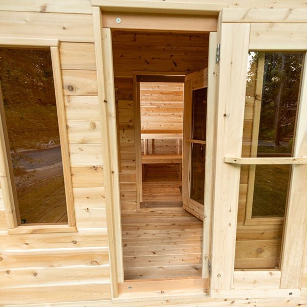 CT Georgian Cabin Sauna with Changeroom - Grand Alfresco