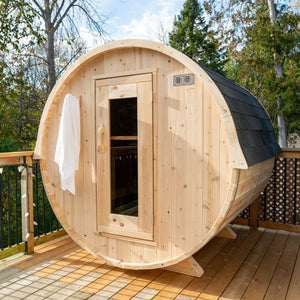 CT Harmony Barrel Sauna (Electric Heater Sauna) - Grand Alfresco