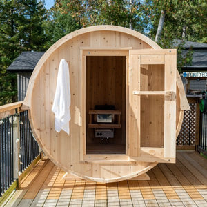 CT Harmony Barrel Sauna (Wood Burning Heater Sauna) - Grand Alfresco