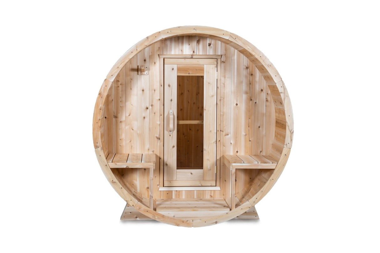 CT Serenity Barrel Sauna (Wood Burning Heater Sauna) - Grand Alfresco