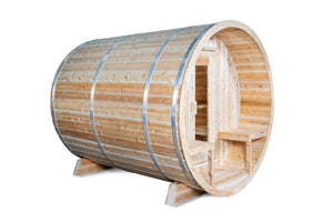 CT Serenity Barrel Sauna (Wood Burning Heater Sauna) - Grand Alfresco