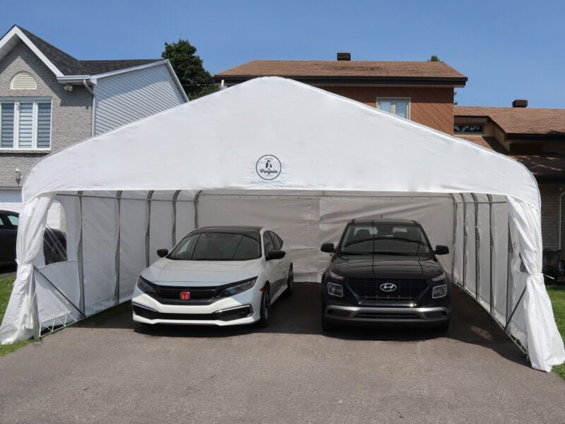 Deluxe Double Car Shelter - Grand Alfresco