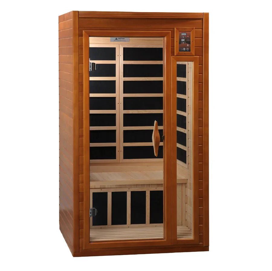 DYN - 6106 - 01 Dynamic Ultra Low EMF Far Infrared Sauna, Barcelona Elite Edition - Grand Alfresco