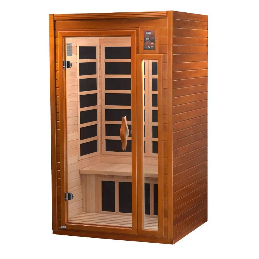 DYN - 6106 - 01 Dynamic Ultra Low EMF Far Infrared Sauna, Barcelona Elite Edition - Grand Alfresco