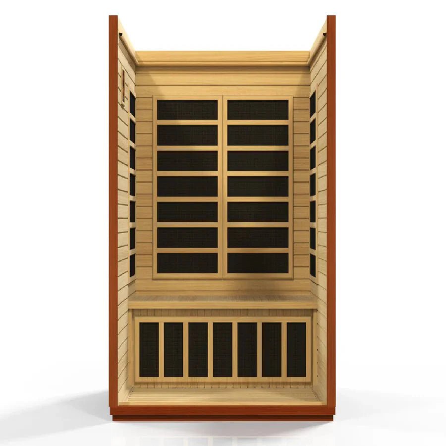 DYN - 6206 - 01 Dynamic Ultra Low EMF Far Infrared Sauna, San Marino Elite Edition - Grand Alfresco