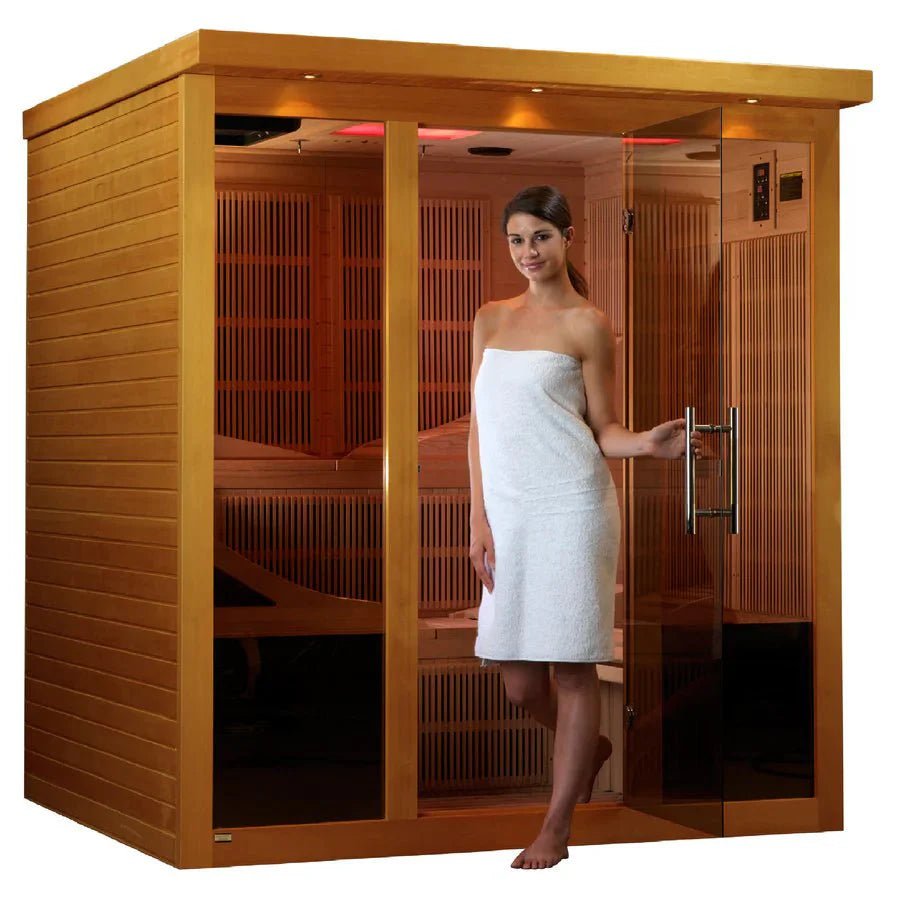 DYN - 6996 - 01 Ultra Low EMF Far Infrared Sauna - Grand Alfresco