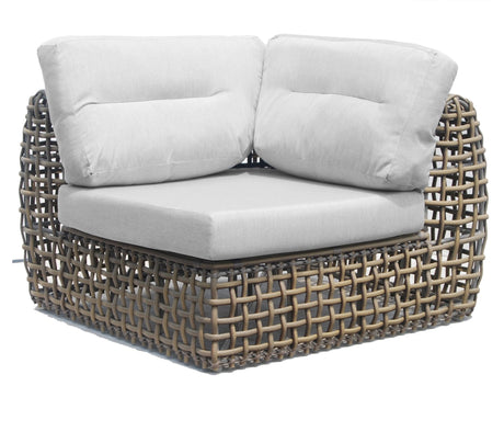 Dynasty Corner with Sunbrella Cushion - Grand Alfresco