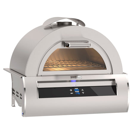 Echelon Built - In Pizza Oven with Black Glass - Grand Alfresco